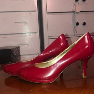 Kelly and Katie Red High Heels